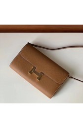 Hermes Constance to go mini Bag H4088 brown PY515zQ99