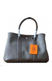 Hermes Garden Party 30cm Tote Bags Original Leather Grey PY1316ge92