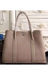 Hermes Garden Party 36cm 30cm Tote Bag Original Leather Light Grey PY1055MB38