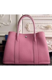 Hermes Garden Party 36cm 30cm Tote Bag Original Leather Pink PY1061KD87