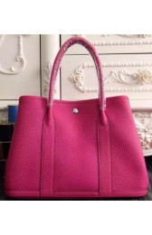 Hermes Garden Party 36cm 30cm Tote Bag Original Leather Rose PY1057PE71