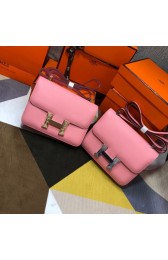 Hermes Original Espom Leather Constance Bag 5333 Pink PY291Jk12