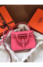 Hermes Original Halzan mini bag H069523 rose azalee PY721Gp37