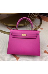 Hermes original Kelly Epsom Leather KL32 rose PY615dV68