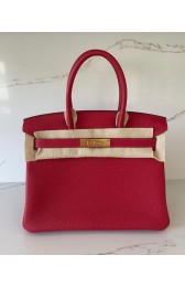 Hermes original Togo Leather HB25O Red PY157vK93