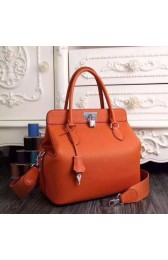 Hermes Toolbox Togo Bag Original Leather 3259 Orange PY813dA83