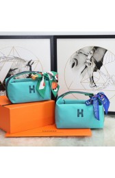 Hermes TROUSSE BRIDE-A-BRAC 25699 light blue PY169tQ92