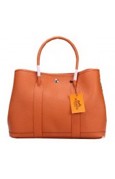 High Quality Replica Hermes Garden Party 36cm Tote Bag Grainy Leather Orange PY1367aR54