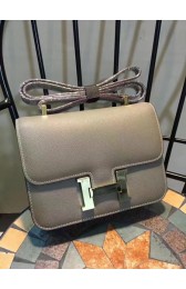 Imitation Hermes Constance Bag Calfskin Leather H9978 Grey PY931JC57