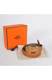 Knockoff High Quality Hermes Dark Gray Bovine Jugular Veins Belt HR1009A Gold PY3757BF80