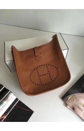 Luxury Hermes Evelyne 30cm Messenger Bag E3301 Wheat PY909kp43