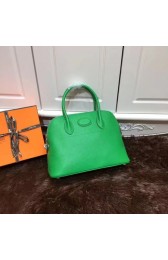 Replica Hermes Bolide 31CM Calfskin Leather Tote Bag B3302 Green PY920fN93