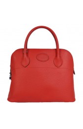 Replica Hermes Bolide 37CM Tote Bags Clemence H1037 Red PY2002BK81