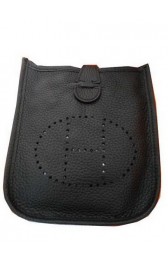 Replica Hermes mini Evelyne Messenger Bag H1608S Black PY1483Fi42