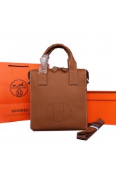 Replica Top Hermes Original Calf Leather Tote Bag M86682 Wheat PY1724Il23