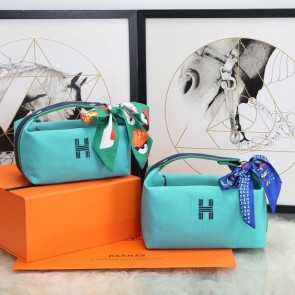 Hermes TROUSSE BRIDE-A-BRAC 25699 light blue PY169tQ92