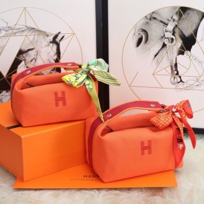 Hermes TROUSSE BRIDE-A-BRAC 25699 orange PY173ju23