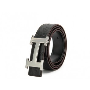 High Quality Hermes Belt Ostrich Leather HB5327 Black PY3781xJ94