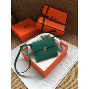 Quality Hermes Clutch Epsom calfskin H0589 green PY751rR91