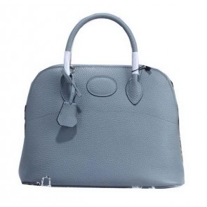 Replica Best Quality Hermes Bolide 31CM Calfskin Leather Tote Bag H509083 SkyBlue PY1339cE98