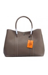 Cheap Hermes Garden Party 36cm Tote Bag Grainy Leather Grey PY1384ZZ98