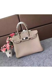 Fake Hermes Birkin 35CM 30CM Tote Bag Grainy Leather H35H30 Grey PY1018uQ71