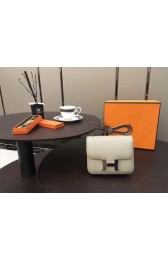 Fake Hermes Constance Bag Original Calfskin Leather H9910 OffWhite PY863RY48