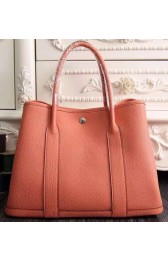 Fake Hermes Garden Party 36cm 30cm Tote Bag Original Leather Light Pink PY1050xR88