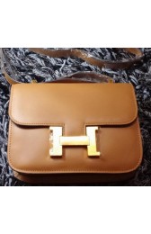 Fashion Hermes Constance Bag Smooth Leather H9998S Wheat PY1147Of26