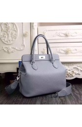 Fashion Hermes Toolbox Togo Bag Original Leather 3259 Light Blue PY806Of26