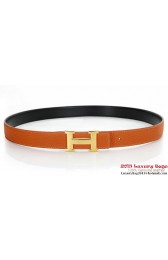 Hermes 43mm Calf Leather Belt HB105 PY3921Yv36