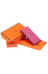 Hermes Bearn Japonaise Bi-Fold A208 Roseo PY2340xW68