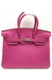 Hermes Birkin 25CM Tote Bag Original Leather H25T Rose PY1172QF99