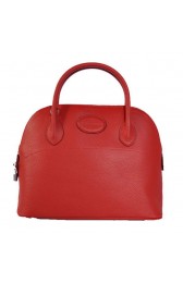 Hermes Bolide 31CM Tote Bags Clemence H1031 Red PY1995JV76