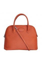 Hermes Bolide 37CM Calfskin Leather Tote Bags H509084 Orange PY1456dX32