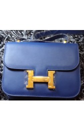 Hermes Constance Bag Smooth Leather H9998S Royal PY1152dC47