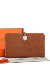 Hermes Dogon Combined Wallet A508 Camel PY2268BR87