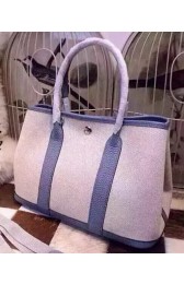 Hermes Garden Party 36cm Tote Bags Canvas HGP1927 Light Blue PY999wv88