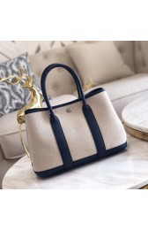 Hermes Garden Party 36cm Tote Bags Original Leather H3698 Dark Blue PY634ge92