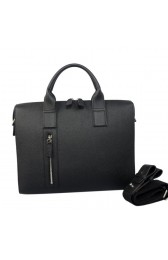 Hermes Mens Briefcase Calf Leather H1705 Black PY1819eh94