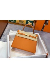 Hermes Original Epsom Leather KEL2578 orange PY351DS71