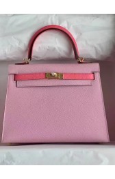 Hermes Original Epsom Leather KEL2578 pink&rose PY345yx89