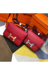 Hermes Original Espom Leather Constance Bag 5333 red PY290JV76