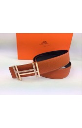 Imitation Hermes Belt HBD001 Orange PY3747Mq48