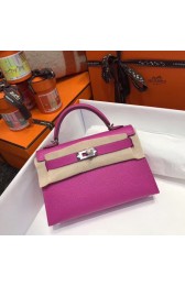 Knockoff Hermes Kelly Tote Bag Original epsom Leather KL20 Pink PY612iV87