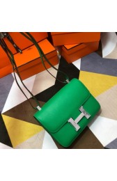 Knockoff Hermes Original Espom Leather Constance Bag 5333 green PY285TL77