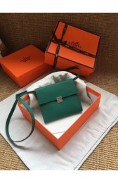 Quality Hermes Clutch Epsom calfskin H0589 green PY751rR91