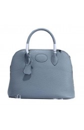 Replica Best Quality Hermes Bolide 31CM Calfskin Leather Tote Bag H509083 SkyBlue PY1339cE98