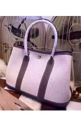 Replica Best Quality Hermes Garden Party 36cm Tote Bags Canvas HGP1927 Grey PY998cE98