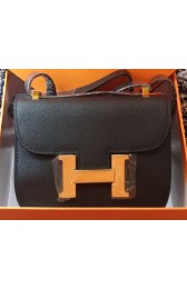 Replica Fashion Hermes Constance Bag Litchi Leather H9999L Black PY1162iF13